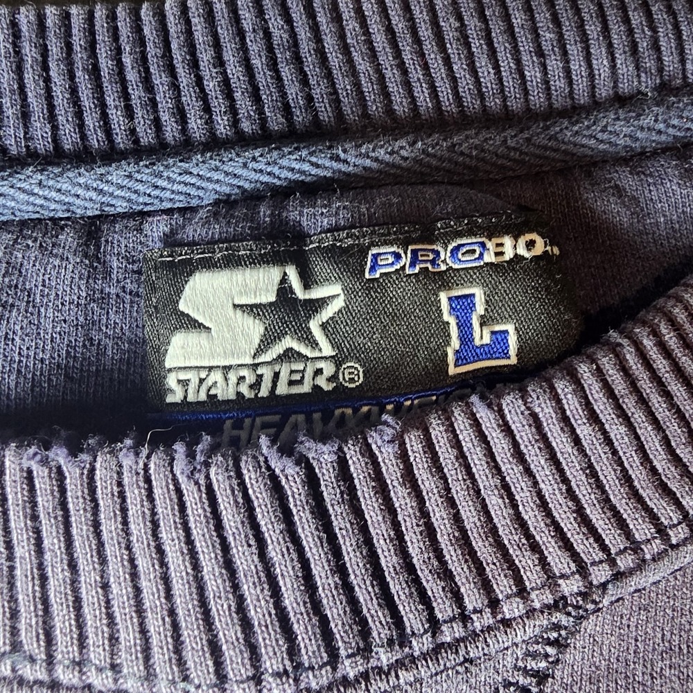 vintage Starter Pro 80 Heavyweight crewneck sweatshirt Large I2 - Picture 3 of 7